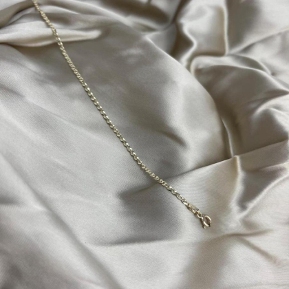 Złota Bransoletka łańcuszkowa splot Gucci 2mm próby 585